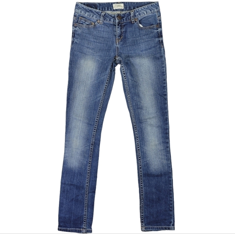 AEROPOSTALE Womens Ultra Skinny Blue Jeans Size 1/2 Regular